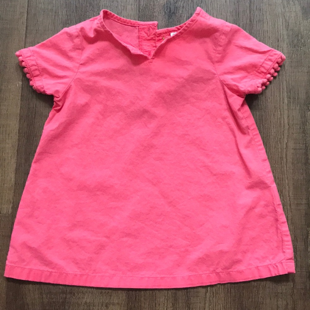 Baby girls pink dress